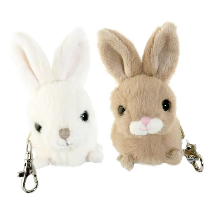 Bukowski Bunny white Key & Bag Charm 10cm
